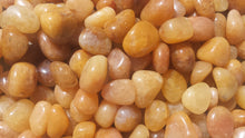 Load image into Gallery viewer, GOLDEN QUARTZ TUMBLED Stone One (1) Medium/Large Natural Tumble Stone