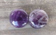 Load image into Gallery viewer, Pair of Real AMETHYST Plugs Gauges Body Jewelry Double Flared - Pick Size