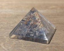 Load image into Gallery viewer, Small (25-30mm) BLUE AVENTURINE Orgone Gemstone Pyramid Small Pyramid Orgone