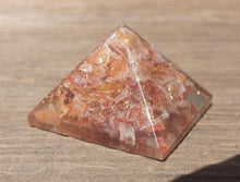 Load image into Gallery viewer, Small (25-30mm) SUNSTONE Orgone Gemstone Pyramid Small Pyramid Orgone
