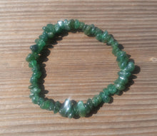 Load image into Gallery viewer, JADE Natural Stone Gemstone Stretchy Chip Bracelet