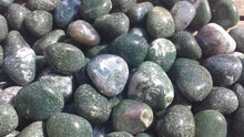 Load image into Gallery viewer, MOSS AGATE Tumbled Stone One (1) Medium/Large Natural Tumble Stone