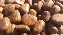 Load image into Gallery viewer, SIX (6)  CALLIGRAPHY STONE Tumbled Stones Medium/Large Natural Tumble Stones