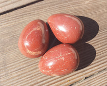 Load image into Gallery viewer, RED JASPER EGG Natural Stone Hand Carved Gemstone Egg