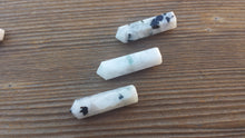 Load image into Gallery viewer, NATURAL RAINBOW MOONSTONE Single Terminated Gemstone Crystal Pencil Point (One)