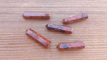Load image into Gallery viewer, NATURAL MAHOGANY OBSIDIAN Single Terminated Gemstone Crystal Pencil Point (One)