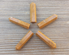 Load image into Gallery viewer, NATURAL CAMEL JASPER  Single Terminated Gemstone Crystal Pencil Point (One)