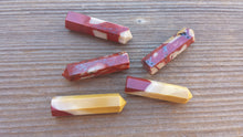 Load image into Gallery viewer, NATURAL MOOKAITE JASPER Single Terminated Gemstone Crystal Pencil Point (One)