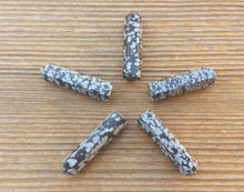 Load image into Gallery viewer, NATURAL SNOWFLAKE OBSIDIAN Single Terminated Gemstone Crystal Pencil Point (One)