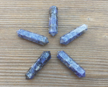 Load image into Gallery viewer, NATURAL SODALITE Double Terminated Gemstone Crystal Pencil Point (One)