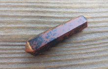 Load image into Gallery viewer, NATURAL MAHOGANY OBSIDIAN Double Terminated Gemstone Crystal Pencil Point (One)
