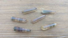 Load image into Gallery viewer, NATURAL FLUORITE Double Terminated Gemstone Crystal Pencil Point (One)