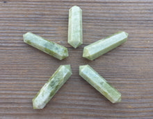 Load image into Gallery viewer, NATURAL VASONITE Double Terminated Gemstone Crystal Pencil Point (One)