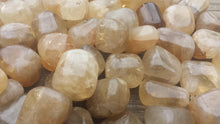 Load image into Gallery viewer, SIX (6) CITRINE TUMBLED Stones Ones Medium/Large Natural Tumble Stones