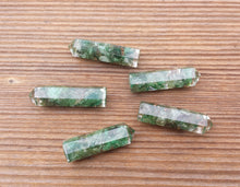Load image into Gallery viewer, JADE ORGONE Single Terminated Gemstone Crystal Pencil Point (One)