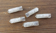 Load image into Gallery viewer, SELENITE ORGONE Single Terminated Gemstone Crystal Pencil Point (One)