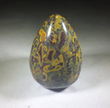 Load image into Gallery viewer, PICASSO JASPER EGG Natural Stone Hand Carved Gemstone Egg