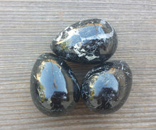 Load image into Gallery viewer, BLACK TOURMALINE EGG Natural Stone Hand Carved Gemstone Egg