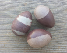 Load image into Gallery viewer, NARMADA STONE EGG Natural Stone Hand Carved Gemstone Egg