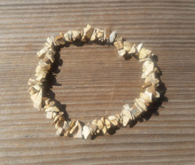 Load image into Gallery viewer, PICTURE JASPER Natural Stone Gemstone Stretchy Chip Bracelet