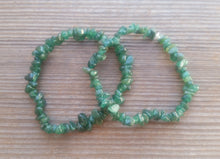 Load image into Gallery viewer, JADE Natural Stone Gemstone Stretchy Chip Bracelet