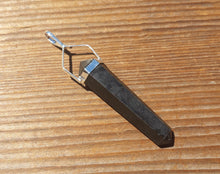 Load image into Gallery viewer, Natural BLACK TOURMALINE Crystal D - Point Pendant Gemstone