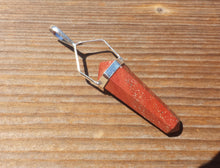 Load image into Gallery viewer, Natural RED JASPER Crystal D - Point Pendant Gemstone