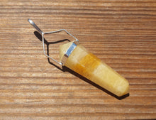 Load image into Gallery viewer, Natural GOLDEN QUARTZ Crystal D - Point Pendant Gemstone