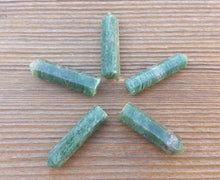 Load image into Gallery viewer, NATURAL JADE Single Terminated Gemstone Crystal Pencil Point (One)