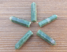 Load image into Gallery viewer, NATURAL JADE Single Terminated Gemstone Crystal Pencil Point (One)