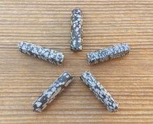 Load image into Gallery viewer, NATURAL SNOWFLAKE OBSIDIAN Single Terminated Gemstone Crystal Pencil Point (One)