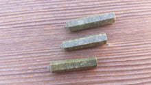 Load image into Gallery viewer, NATURAL VASONITE (VESUVIANITE) Single Terminated Gemstone Crystal Pencil Point (One)