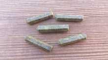 Load image into Gallery viewer, NATURAL VASONITE (VESUVIANITE) Single Terminated Gemstone Crystal Pencil Point (One)