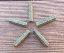 Load image into Gallery viewer, NATURAL VASONITE (VESUVIANITE) Single Terminated Gemstone Crystal Pencil Point (One)