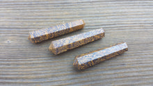 Load image into Gallery viewer, NATURAL CALLIGRAPHY STONE Double Terminated Gemstone Crystal Pencil Point (One)