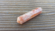 Load image into Gallery viewer, NATURAL SUNSTONE Double Terminated Gemstone Crystal Pencil Point (One)