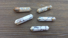 Load image into Gallery viewer, NATURAL FOSSIL JASPER Double Terminated Gemstone Crystal Pencil Point (One)
