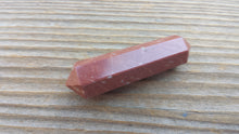 Load image into Gallery viewer, NATURAL RED JASPER Double Terminated Gemstone Crystal Pencil Point (One)