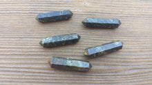 Load image into Gallery viewer, NATURAL DRAGON STONE Double Terminated Gemstone Crystal Pencil Point (One)