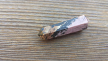 Load image into Gallery viewer, NATURAL RHODONITE Double Terminated Gemstone Crystal Pencil Point (One)
