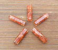 Load image into Gallery viewer, CARNELIAN ORGONE Single Terminated Gemstone Crystal Pencil Point (One)