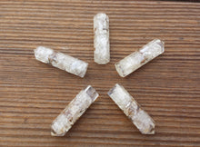 Load image into Gallery viewer, CLEAR QUARTZ ORGONE Single Terminated Gemstone Crystal Pencil Point (One)