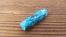 Load image into Gallery viewer, TURQUOISE ORGONE Single Terminated Gemstone Crystal Pencil Point (One)