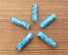 Load image into Gallery viewer, TURQUOISE ORGONE Single Terminated Gemstone Crystal Pencil Point (One)