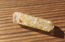 Load image into Gallery viewer, CITRINE ORGONE Single Terminated Gemstone Crystal Pencil Point (One)