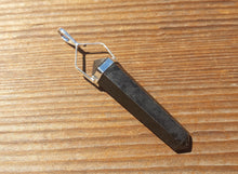 Load image into Gallery viewer, Natural BLACK TOURMALINE Crystal D - Point Pendant Gemstone