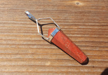 Load image into Gallery viewer, Natural RED JASPER Crystal D - Point Pendant Gemstone