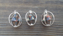 Load image into Gallery viewer, Natural UNAKITE  Merkaba Pendant Gemstone Merkaba Spinning Star Pendant