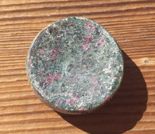 Load image into Gallery viewer, RUBY IN KYANITE Sphere Stand Natural Stone Hand Carved Gemstone Sphere Stand