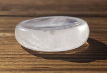 Load image into Gallery viewer, CLEAR QUARTZ Sphere Stand Natural Stone Hand Carved Gemstone Sphere Stand
